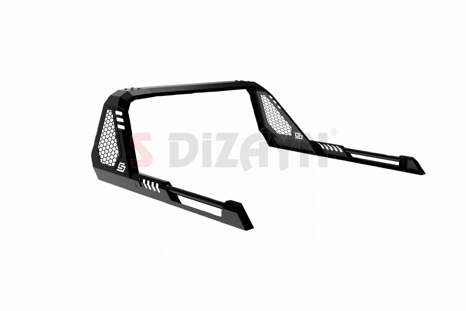 Toyota Hilux Uyumlu 7 Çelik Roll Bar V1 2006-2015 Sedan 4Wd Off Road Parça