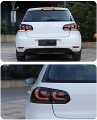 Volkswagen Golf Uyumlu 6 R20 LED Stop - Smoke