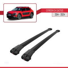 Citroen C4 Cactus 2014 ve Sonrası ile uyumlu ACE-1 Ara Atkı Tavan Barı SİYAH