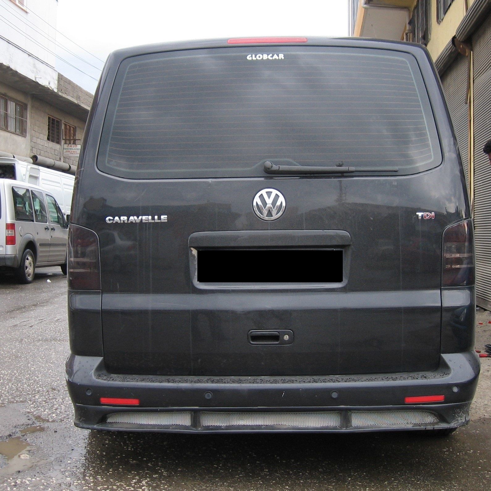 Volkswagen T5 Uyumlu Arka Tampon Eki