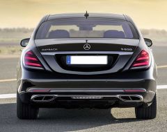 Mercedes W222 Uyumlu 2014+ Maybach LED Stop