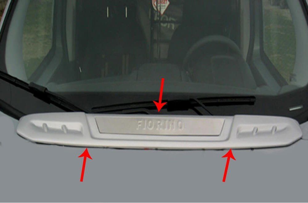 Fiat Fiorino Uyumlu Kaput Spoiler Fiber 2008 Ve Sonrası