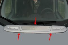 Fiat Fiorino Uyumlu Kaput Spoiler Fiber 2008 Ve Sonrası