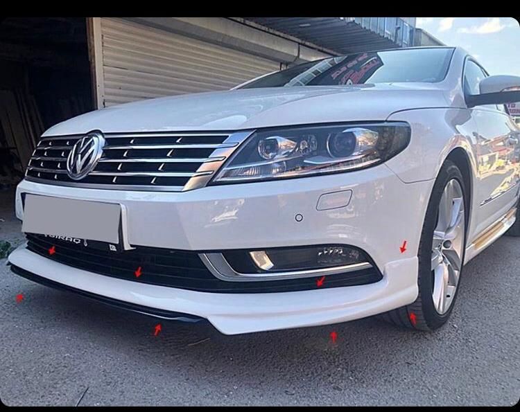 Volkswagen Passat CC Abt Ön Tampon Eki -Yan Marşpiyel-Spoiler