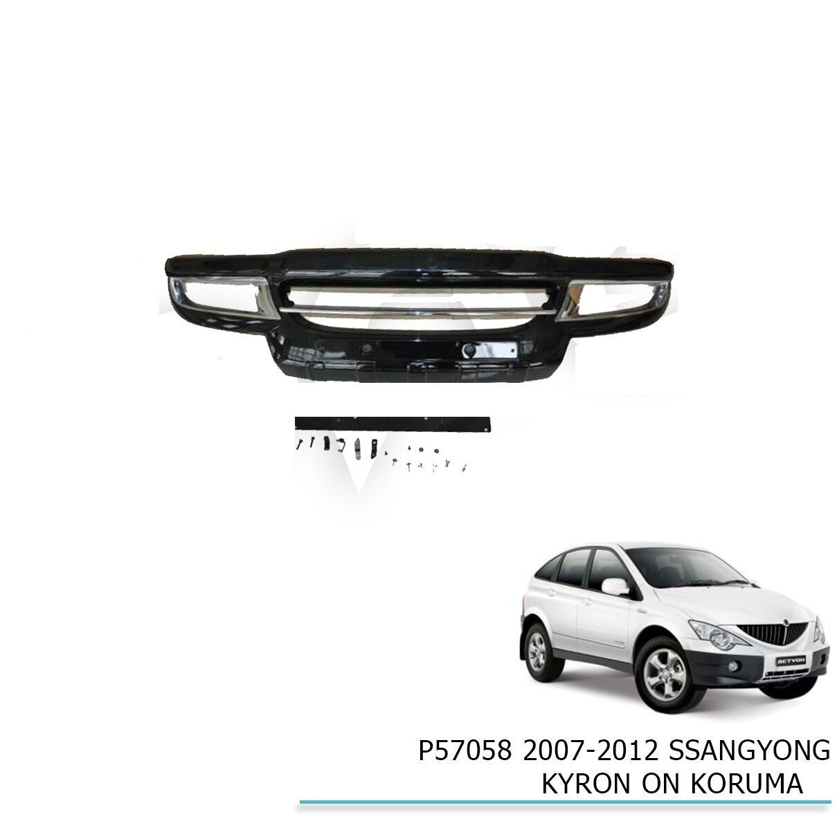 Ssangyong Kyron Uyumlu Ön Koruma 2007-2012 Parça