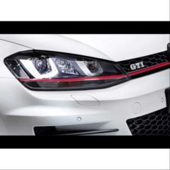 Uyumlu 7 Mk7 2012-2018 U LED Far Gti Kırmızı