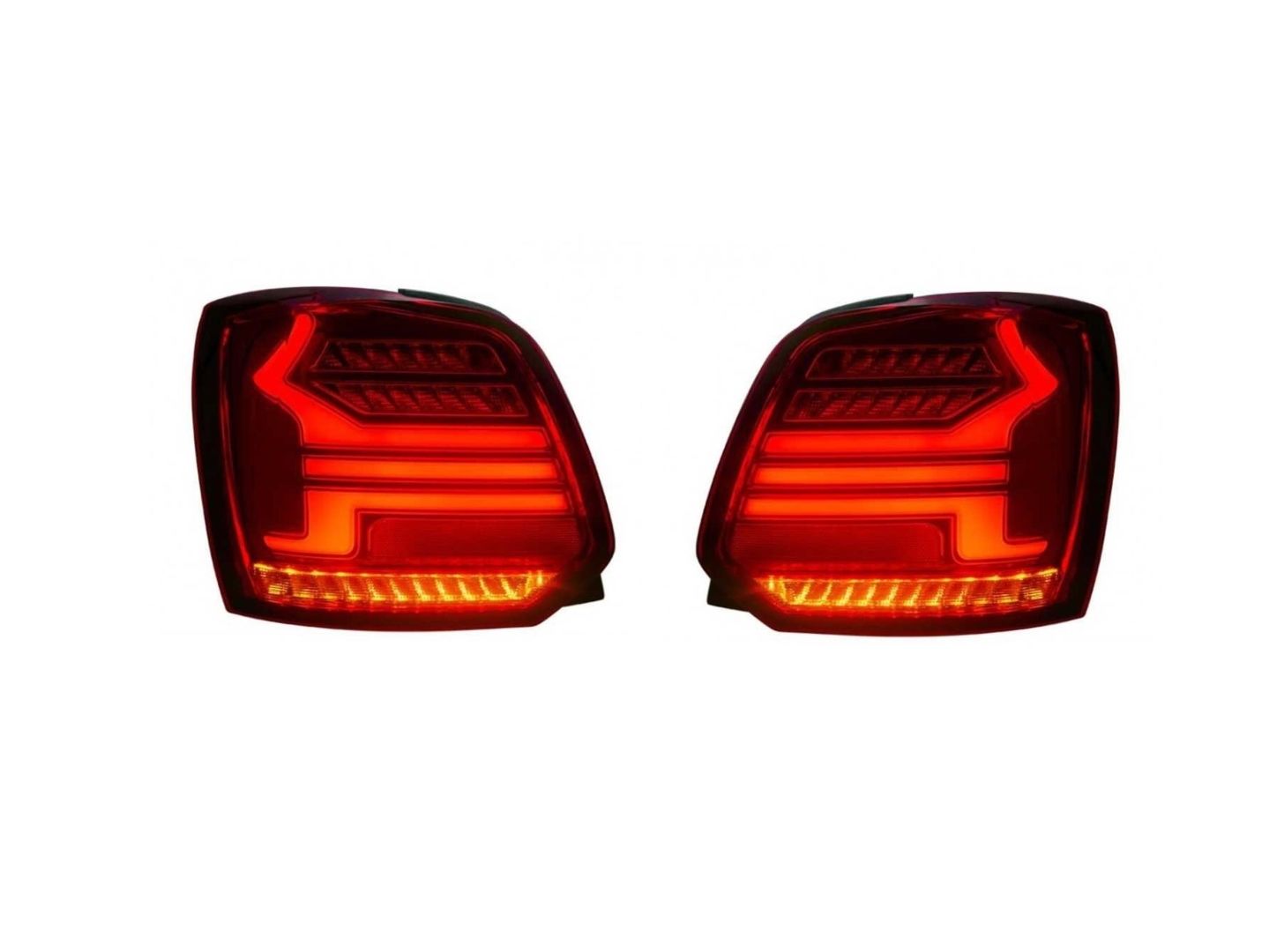 Volkswagen Polo Uyumlu 2009-2017 LED Stop Kayar Sinyal 6R-6C