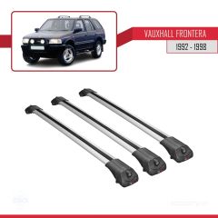 Vauxhall Frontera 1992-1998 Arası ile uyumlu ACE-1 Ara Atkı Tavan Barı GRİ 3 ADET BAR