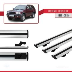 Vauxhall Frontera 1999-2004 Arası ile uyumlu Basic Model Ara Atkı Tavan Barı GRİ 3 ADET