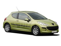 Peugeot 207 Uyumlu Krom Kapı Kolu 2 Kapı 2006-2012