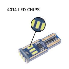 Dekoratif Led Ampul T10-15Smd 4014 Canbus 12V Çift Beyaz / Laam862