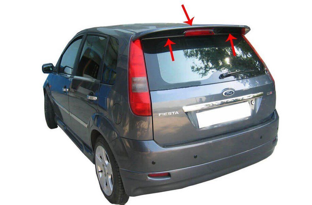 Ford Fiesta Uyumlu 5 Spoiler Bagaj Gt (St Md) Fiber 2002-2008