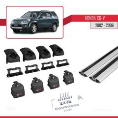 Honda CR-V 2002-2006 Arası ile uyumlu ACE-2 Ara Atkı Tavan Barı GRİ