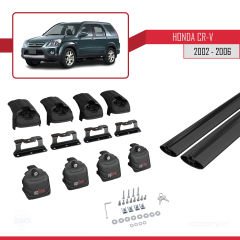 Honda CR-V 2002-2006 Arası ile uyumlu ACE-2 Ara Atkı Tavan Barı SİYAH