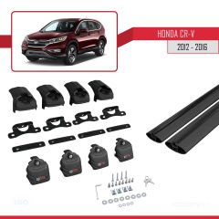 Honda CR-V 2012-2016 Arası ile uyumlu ACE-2 Ara Atkı Tavan Barı SİYAH