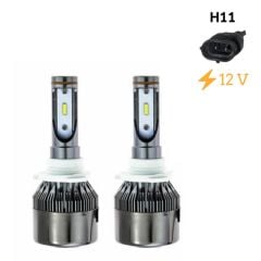 Led Far Ampulü Beyaz H11 36W 4800Lm 12V / Laam804