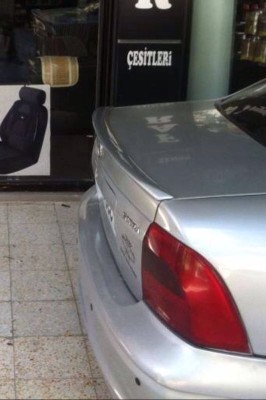 Opel Vectra Uyumlu B İnce Anatomik Spoiler