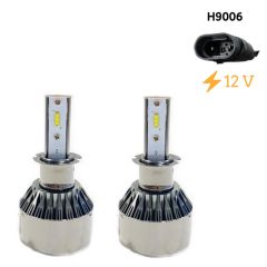 Led Far Ampulü Küçük Kasa Beyaz H9006/36W/4800Lm/12 / Laam906