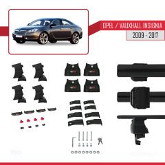 Opel / Vauxhall Insignia 2009-2017 Arası ile uyumlu ACE-4 Ara Atkı Tavan Barı SİYAH