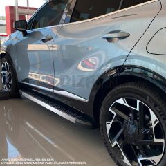 S-Dizayn VW Transporter T6.1 Uzun Şase S-Line Aluminyum Yan Basamak 253 Cm 2019 Üzeri A+ Kalite