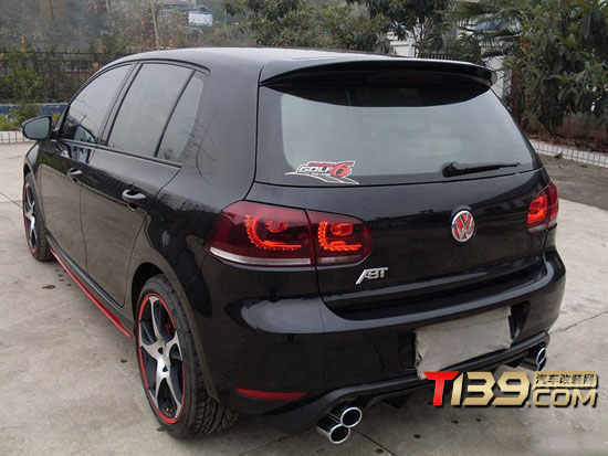 Volkswagen Golf Uyumlu 6 Spoiler (Fiber)