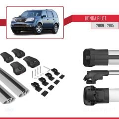 Honda Pilot 2009-2015 Arası ile uyumlu ACE-1 Ara Atkı Tavan Barı GRİ