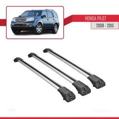 Honda Pilot 2009-2015 Arası ile uyumlu ACE-1 Ara Atkı Tavan Barı GRİ 3 ADET BAR