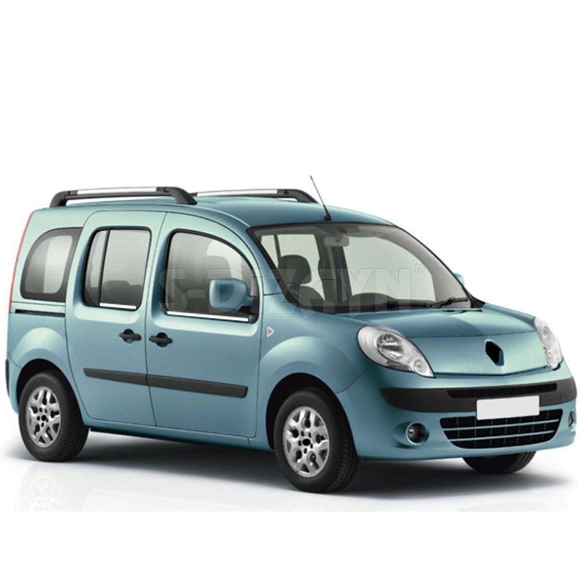 Renault Kangoo Uyumlu Krom Cam Çıtası 4 Parça 2008 Üzeri