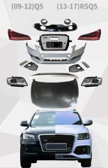 Q5 09-12 İçin 13+ Rsq5 Görünüm Facelift Body Kıt