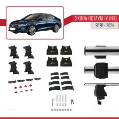 Skoda Octavia IV (NX) 2020 ve Sonrası ile uyumlu ACE-4 Ara Atkı Tavan Barı GRİ