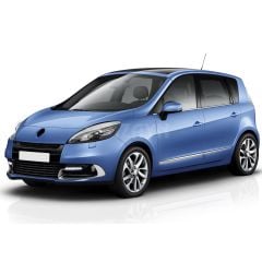 Renault Scenic Uyumlu 3 Krom Cam Çıtası 4 Parça 2009 Üzeri