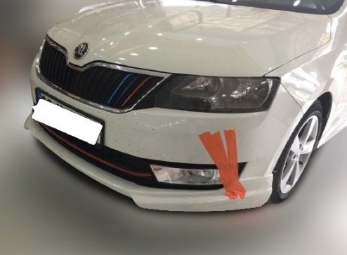 Skoda Rapid Uyumlu Ön Tampon Eki Sedan