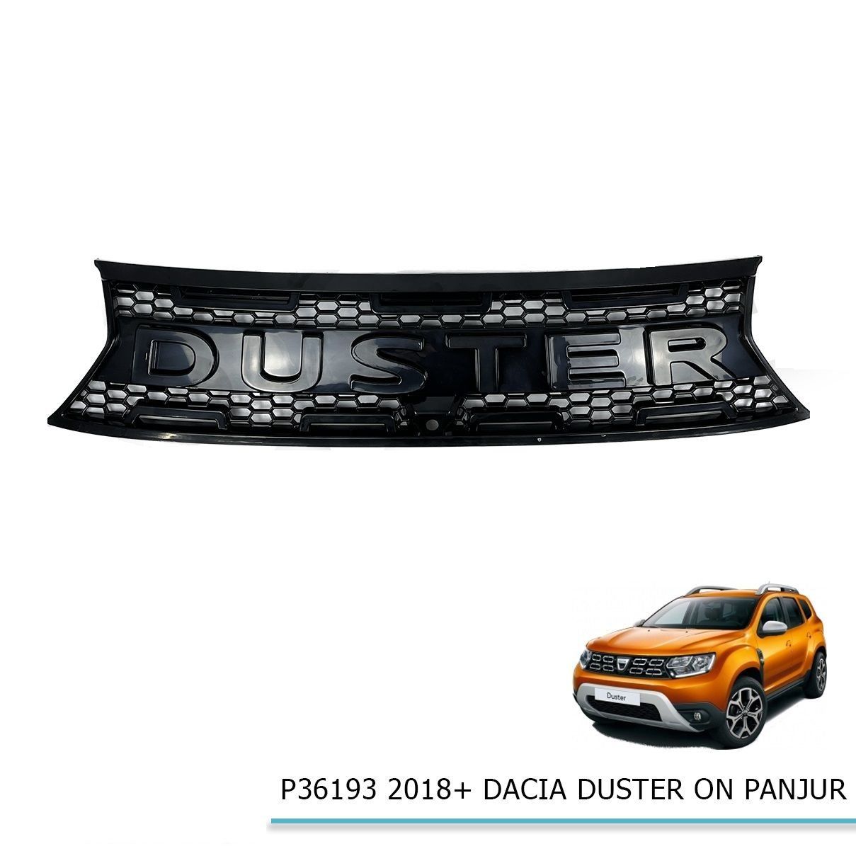 Dacia Duster Uyumlu Ön Panjur 2018+ Parça