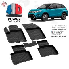 Suzuki Vitara 4D Araca Özel Havuzlu Kauçuk Paspas 2015 ve Üzeri