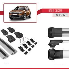 Dacia Duster 2010-2013 Arası ile uyumlu ACE-1 Ara Atkı Tavan Barı GRİ