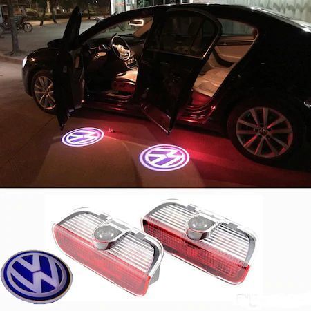 Volkswagen Passat Uyumlu B7 Kapı Altı Hayalet Logo Orjinal Lazer LED