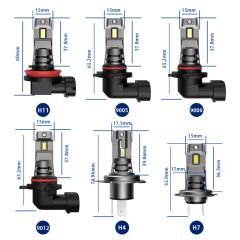 Led far ampulü 80W 11000LM H1 12-30V / LAAM933