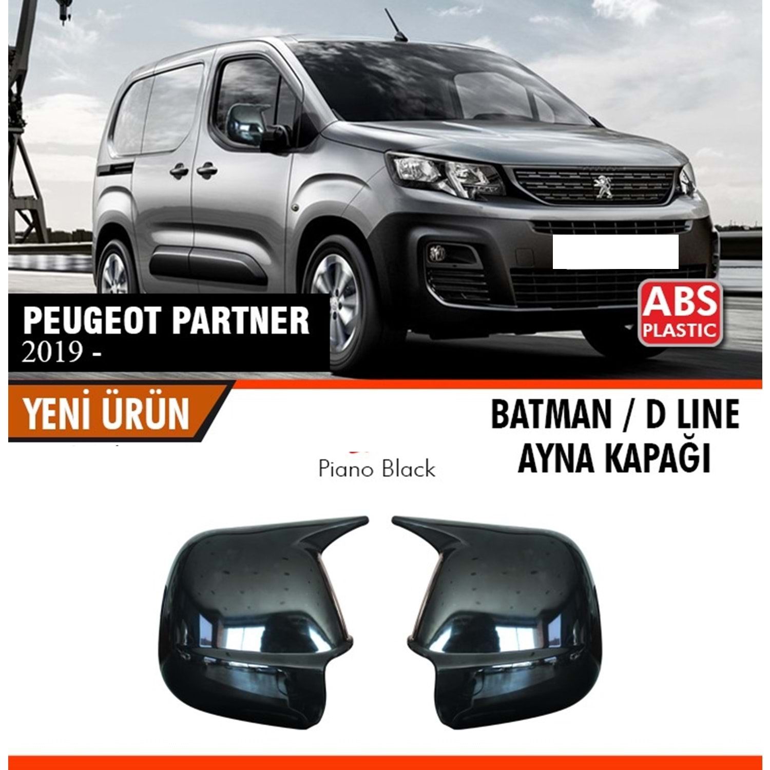 Peugeot Partner Batman Ayna Kapağı 2019 Sonrası