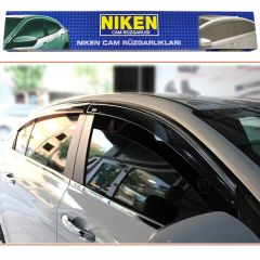 Honda Hrv 2022 2023 Niken Kromlu Cam Rüzgarlığı 4'lü