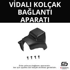 S-Dizayn Renault Megane 3 ABS Vidalı Kol Dayama Kolçak Alt Adaptör 2012-2016 A+Kalite