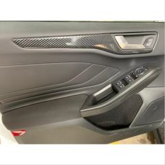 Ford Focus Uyumlu 2019+ Panel Kaplama Kalın Model - Karbon (ABS)