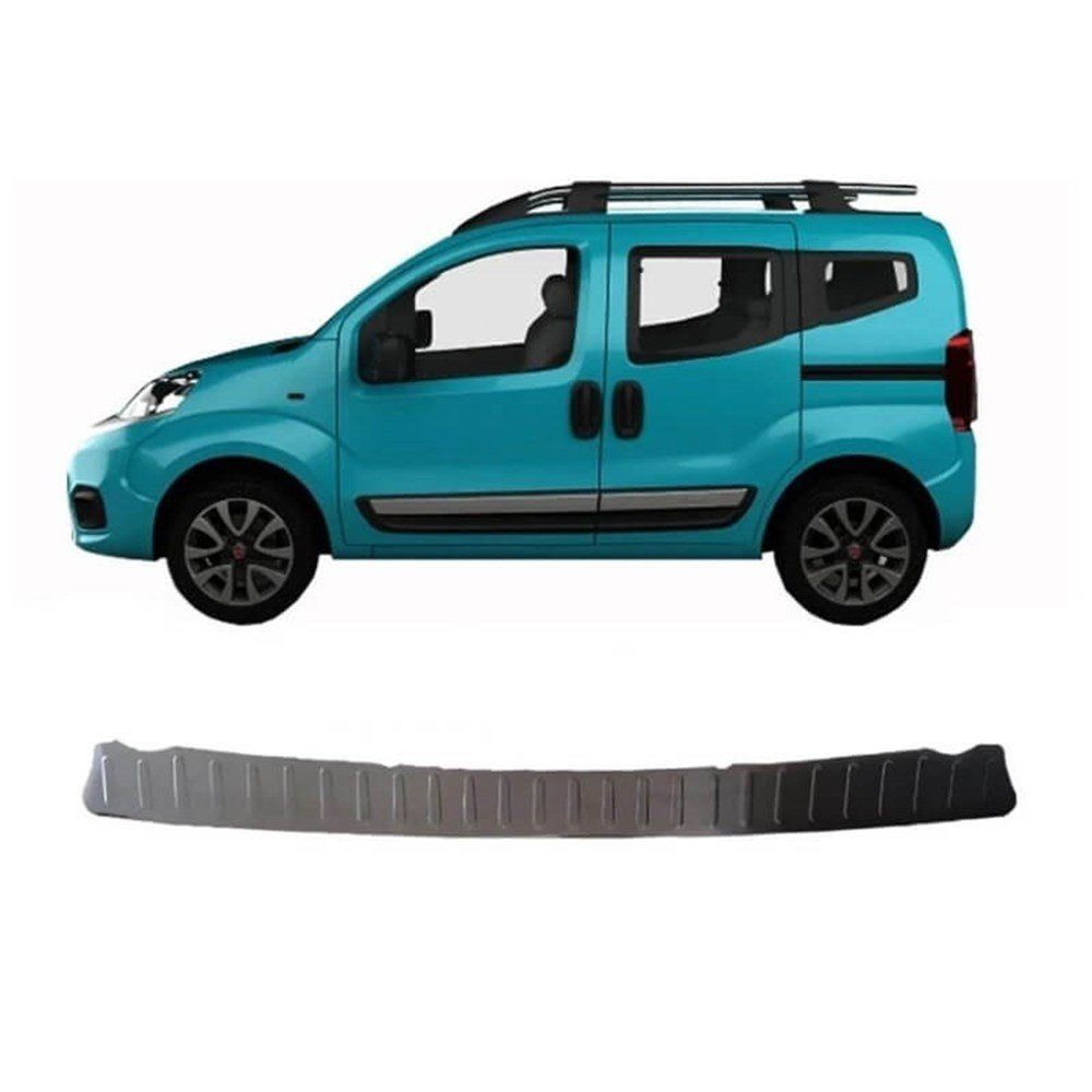 Fiat Fiorino Uyumlu Arka Tampon Eşiği Krom 2008 Ve Sonrası