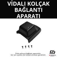 S-Dizayn Dacia Duster 2 ABS Vidalı Kol Dayama Kolçak Alt Adaptör 2018-2023 A+Kalite