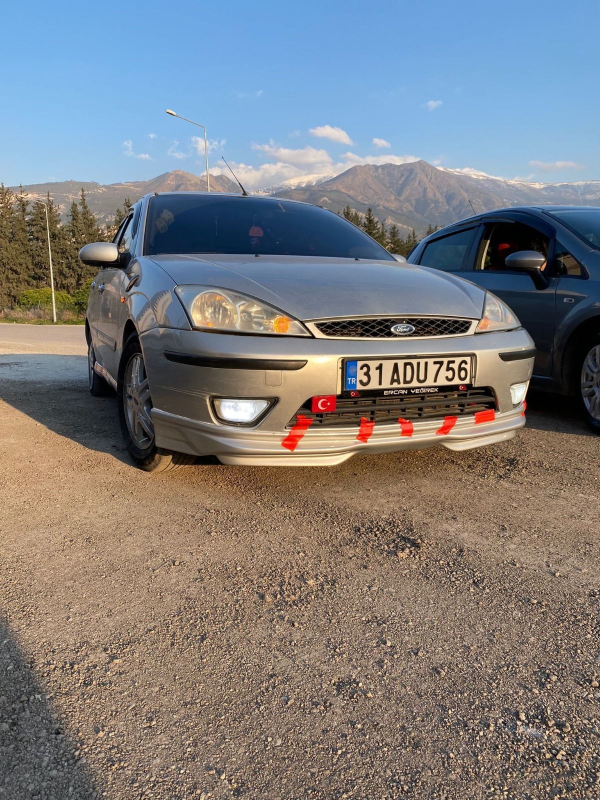 Ford Focus Uyumlu 1 Etekli Ön Karlık Boyalı