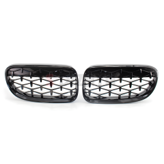 S-Dizayn Bmw 3 Serisi Coupe E92/E93 Coupe Ön Panjur Böbrek Parlak Siyah Piano Black Diamond Model 2010-2014