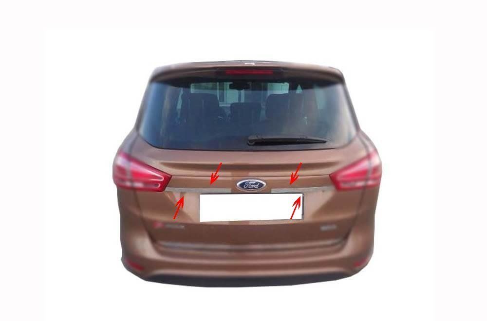 Ford B-Max Uyumlu Bagaj Çıtası 2 Parça Krom 2012 Ve Sonrası