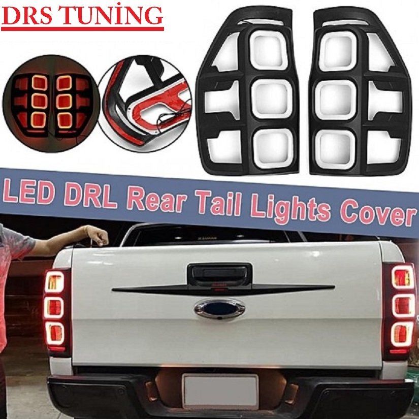 Ford Ranger Uyumlu 2015 Ve Sonrası Ledli Arka Stop Çerçevesi Drs Tunıng