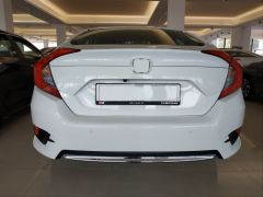 Honda Civic Uyumlu Fc5 2016-2020 Arka Tampon Alt Çıta Nikelaj