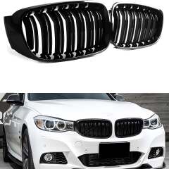 S-Dizayn Bmw 3 Serisi GT F34 GT Ön Panjur Böbrek Parlak Siyah Piano Black M3 Model 2012-2017