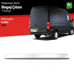 Volkswagen Crafter Uyumlu Krom Bagaj Çıtası 2006 Üzeri